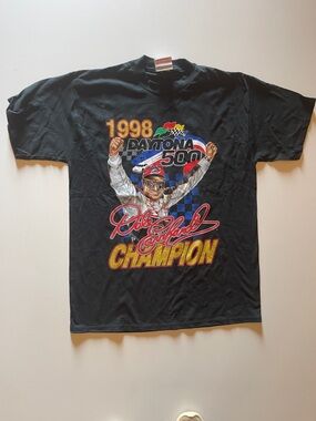 Dale Earnhardt 1998 Championship 
T Shirt 50th Anniversary NASCAR
NWOT